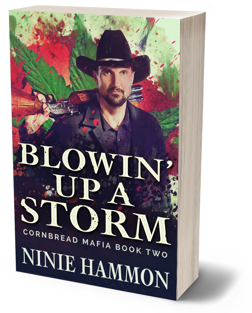 Cover of Blowin' Up a Storm paperback by Ninie Hammon