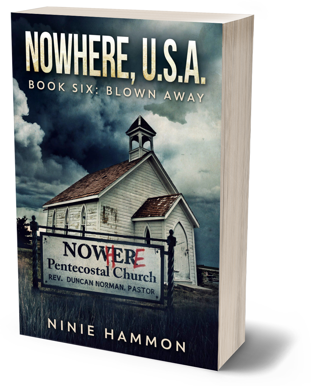 Cover, Nowhere USA #6: Blown Away, Ninie Hammon