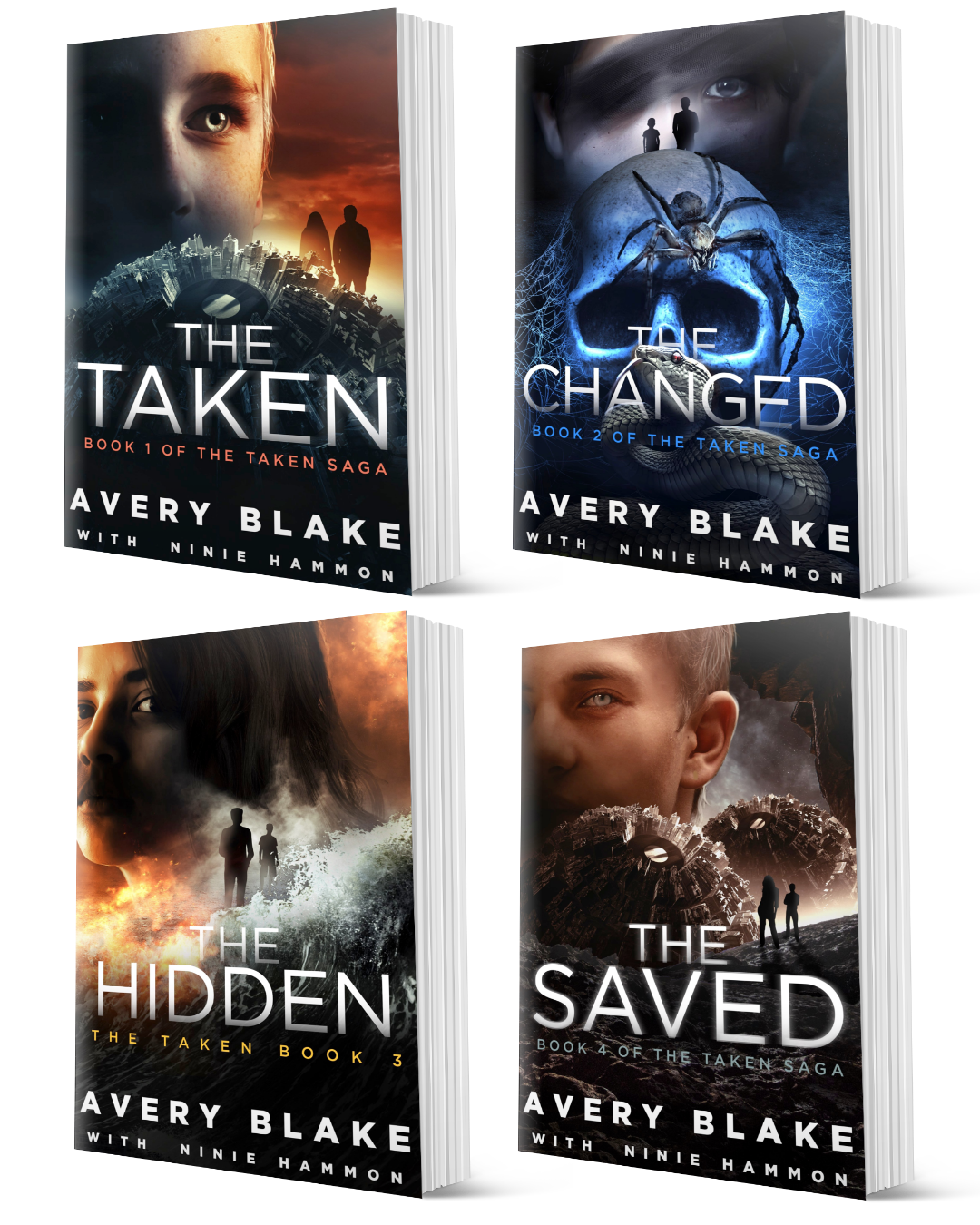 The Taken: The Complete Series paperbacks