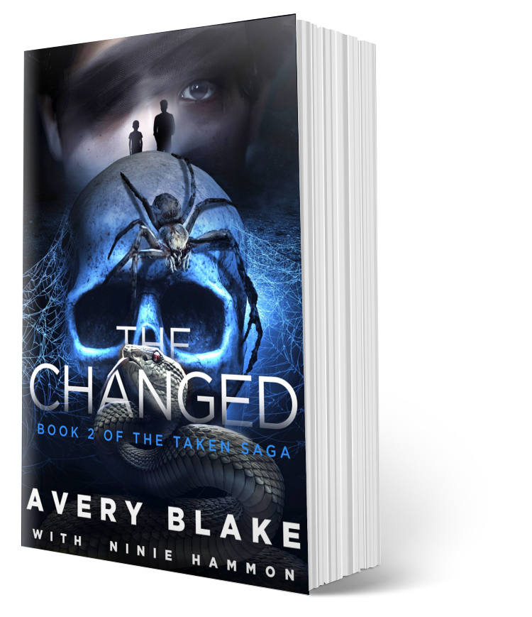 The Changed paperback, Taken Saga 2, Avery Blake & Ninie Hammon