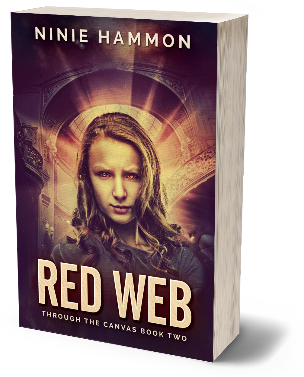 Red Web paperback, Through the Canvas 2, Ninie Hammon