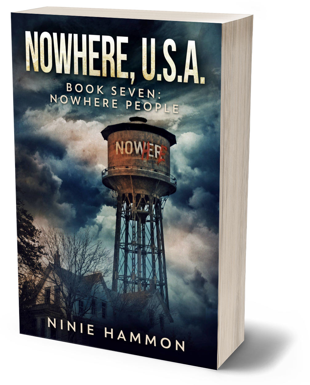 Nowhere People paperback, Nowhere USA 7, Ninie Hammon