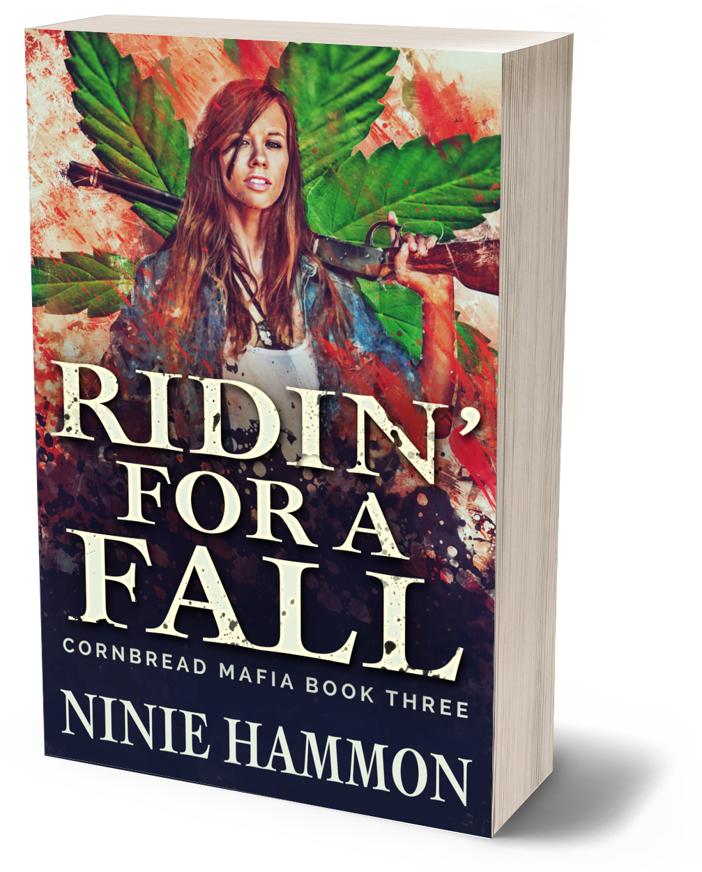 Ridin For a Fall paperback, Cornbread Mafia 3, Ninie Hammon