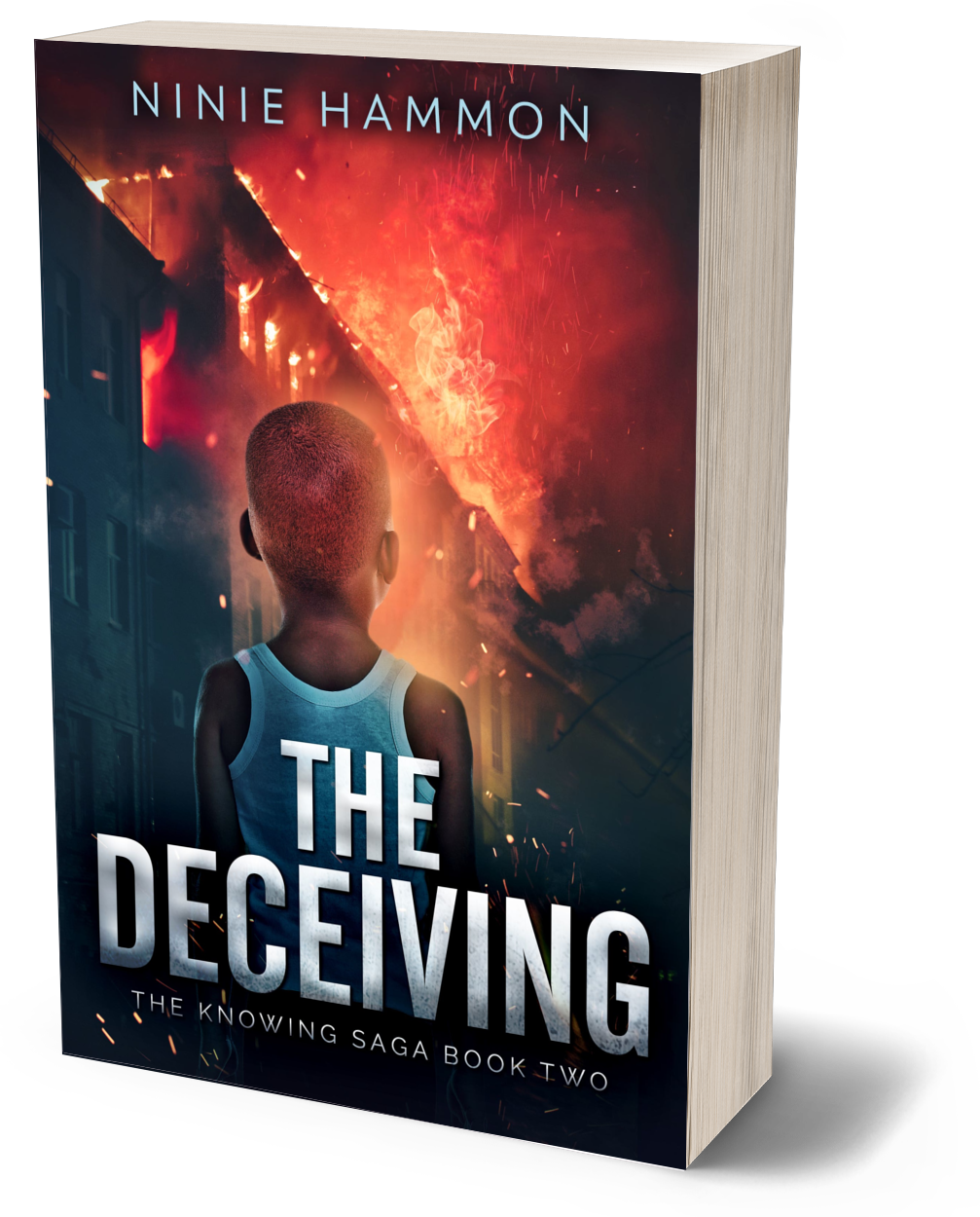 The Deceiving paperback, Knowing Saga 2, Ninie Hammon