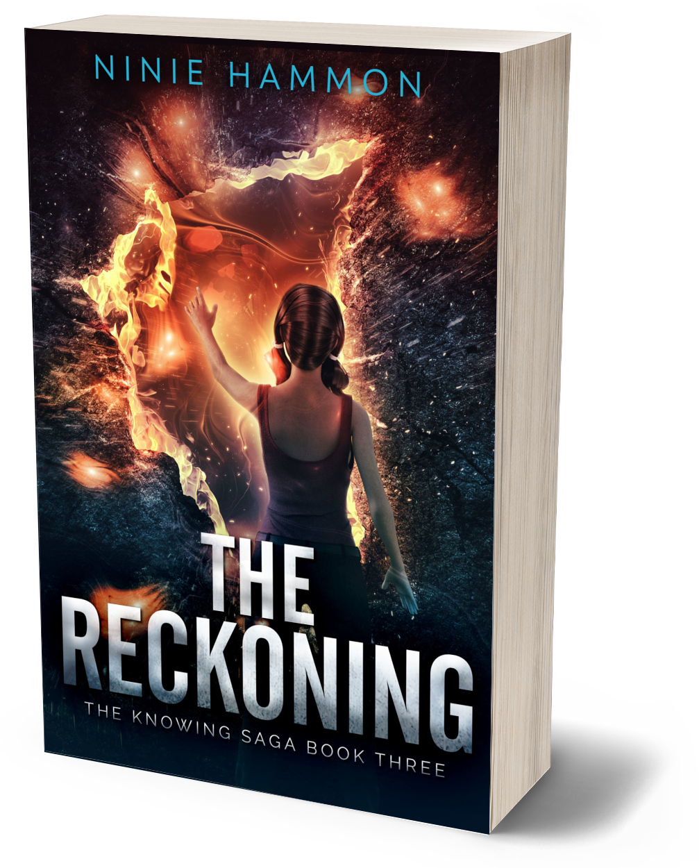 The Reckoning paperback, The Knowing Saga 3, Ninie Hammon